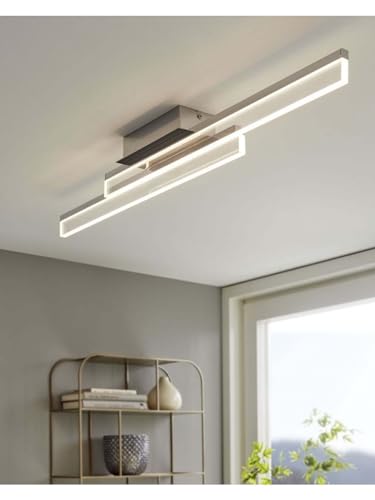 Plafonnier LED design chromé GL0613 Generico salon moderne - 2