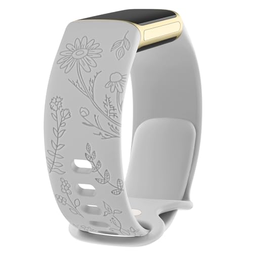 Meliya Fitbit Charge 6 / Charge 5poh fB[X Y \tgVR ߉\ȃXgoh pX|[cXgbv Fitbit Charge 5 / Charge 6p (ZO[AL)