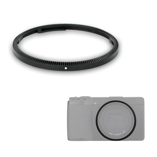 JJC �ی샊���O ���R�[ Ricoh GR3 GRIII GRIII HDF �A���~�j�E������ �����Y�f�R���[�V���������O Ricoh GN-1 �������p ����