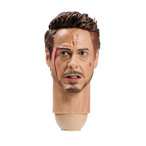 Figurine d'action 1/6 tête sculptée Hero Star pour remplacer un visage de modèle militaire