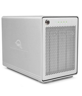 8TB OWC Mercury Elite Pro Quad RAID Ready (JBOD) 4-Drive HDD Storage Solution
