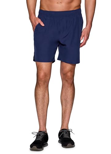 Short d'entraînement homme RBX tissé et extensible avec poches pratiques