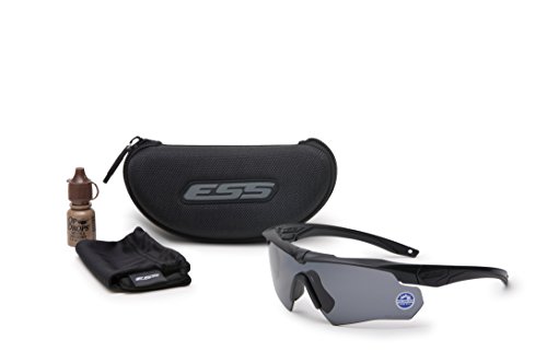 ESS 740-0494 Ess Polarized Gray Polarized Safety Glasses, Scratch-Resistant