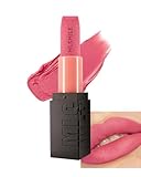 Matte Lipstick Rose Pink, Nude Matte Lipstick Long-Lasting Lip Makeup Waterproof Smudge Proof for Women,Silky Velvet Moisturizing Lip Stick High Impact Lip Color Lip Gloss Balm Gift for Girls-01