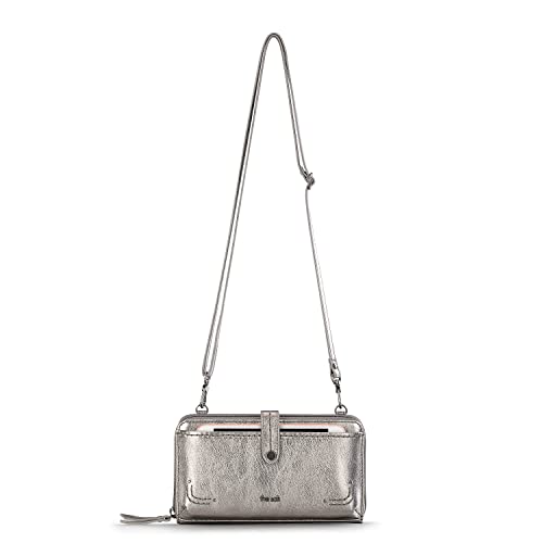 Image of The Sak, Womens, Iris Smartphone Crossbody Bag in Leather