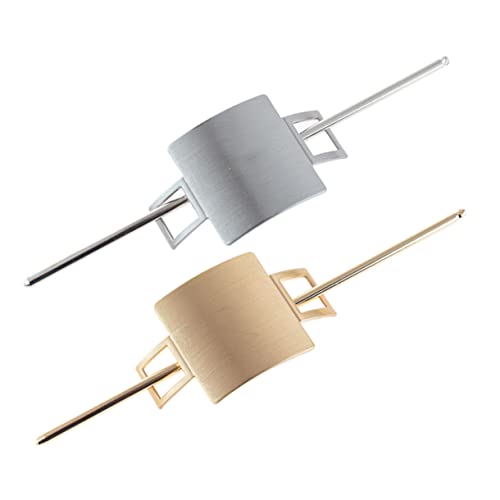 2個 ヘアピン 中国のヘアアクセサリー ホローヘ ック 結婚式のヘアクリップ 女性用ヘアクリップ 髪留め 手作りの髪飾り ロングヘア用ヘ ック 髪箸 亜鉛合金 KESYOO