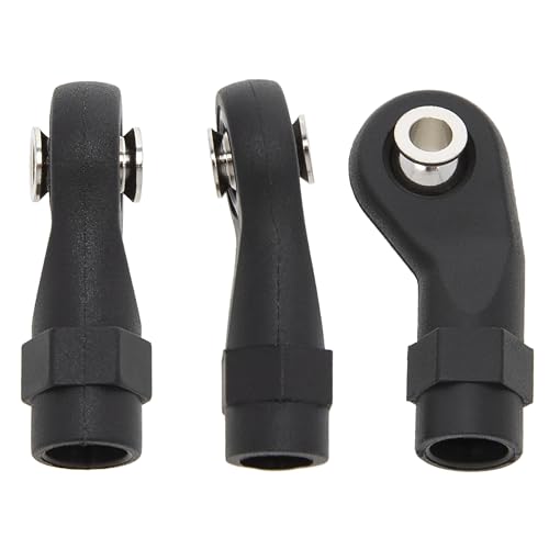 MEUS RACING 100Pcs M4 Plastic Rod Ends Nylon Link Ball Ends for 1/10 SCX10 TRX4 RC Car Upgrade Parts (Section B)