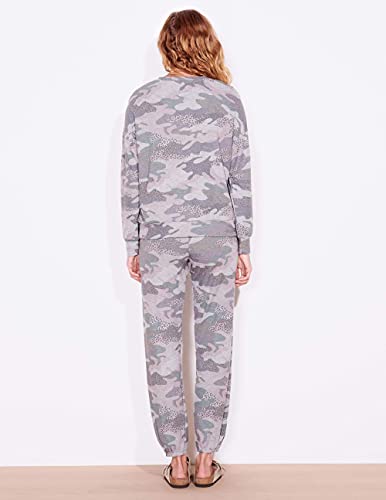 SUNDRY Women's Abstract CAMO Pant2