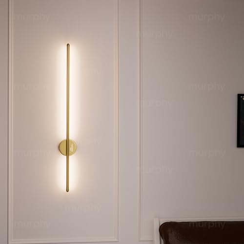 Image of Murphy LED Wall Highlighter - Modern Aluminum Sconce, 3-in-1 Colour Changing -Wall Light, Sleek Golden Finish - Easy Install, 2-Year Warranty-Pack of 3