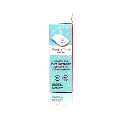 RAZBABY Vapor-RaZ Refills/Baby Sleepy Time & Relax/Use at Home & on The go/All Natural Lavender Oils / 12 Refills
