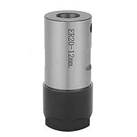 ER20 Spannzangenfutter C25 ER20A 50L Spannzangenblock Werkzeughalter für Spindelmotorwelle 12mm für Drehmaschine Fräsmaschine CNC