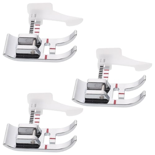 Kit de 3 Pies Prensatelas para Máquina de Coser Multifuncional