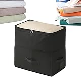 Contenedor de almacenamiento para debajo de la cama, organizador plegable de tela Oxford 600D, plegable para dormitorio, viaje, apartamento, mudanza, armario, dormitorio de estudiantes, ahorro de