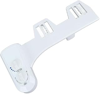 Chrees Bidet Bidet Smart Toilet Lid Spray Gun Bidet Attachment Self Cleaning Dual Nozzle Adjustable Water Pressure Cold Water Toilet Bidet for Ladies Washing (3/8)