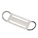 JTLB 316 Stainless Steel Diving Side Mount Bilateral D Ring Strap Keeper Buckle, Suitable for Scuba BCD Sidemount Fixation and Diving Webbing Adjustments
