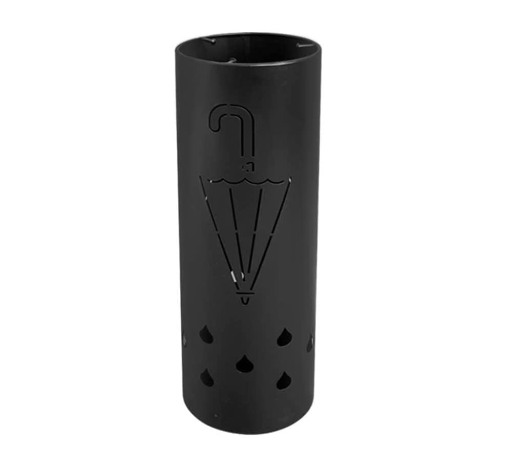 Support de Réception de Parapluie en Fer Rond Seau pour Couloir
