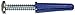 Hillman Plastic Anchors With Screws Size 6 - 8 X 3/4 " Pan Head Phillips 5 Lb. Blue 6/Pack