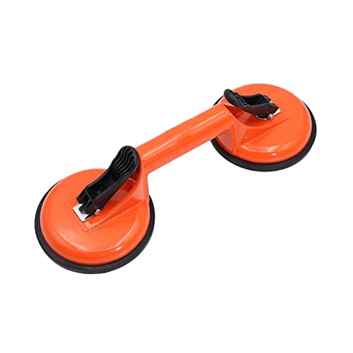 Ventouse vitrier double pour soulever le verre et la céramique