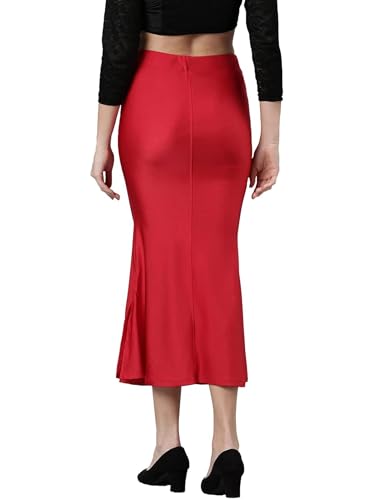 Image of Mehrang Stretchable Shimmer Saree Shapewear Petticoat for Women, Skirts for Women,Shape Wear Dress for Saree