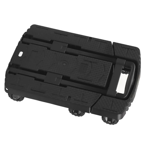 Carrito plegable de mano carga 440 lbs con ruedas giratorias miniatura 5