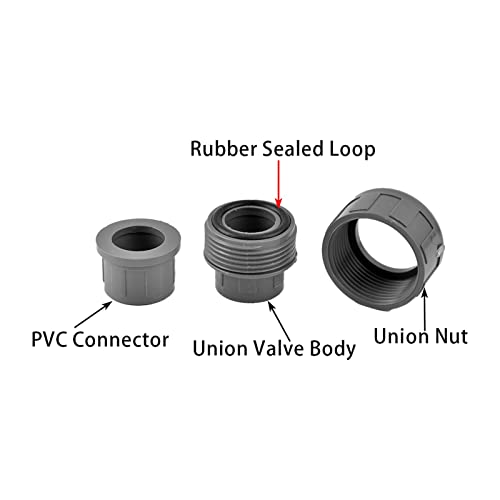 Conector de unión de PVC de 20-32mm para tuberías de agua e irrigación en estanques y acuarios 7