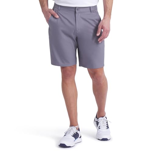 PUMA Men's Camino 2.0 Golf Shorts - Moisture Wicking Drycell, 4-Way Stretch, Breathable, Lightweight Design - Stylish Men's Golf Apparel - Secure Waistband for Fit, Slate Sky, 38