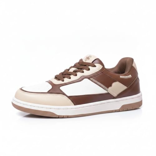 Image of Bougieoriginals Kryo (Mocha Cream) Premium Sneakers for Men | Designed for Comfort & Style | Lightweight Minimal Sneakers