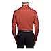 Van Heusen Men's Dress Shirt Regular Fit Poplin Solid, Persimmon, 16.5