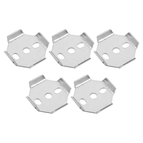 Espaciadores de toallas resistentes NUOBESTY base cuadrada acero inoxidable 2