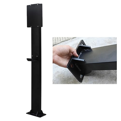 Support de poteau de recharge extérieur et socle rigide pour borne de voiture électrique moderne