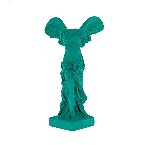 Elite crafters Dea della Vittoria, Statua Moderna, 19 cm, Colore: Verde