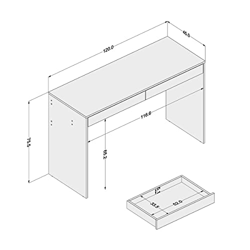 Oficina, Home escritorio contemporaneo Marca Politorno (3)