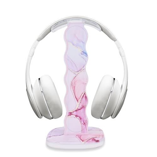 Ya en manzanajugosa.com: DiyGody Soporte para Auriculares & Cascos Universal en Mesa, Stand para Auriculares en Acrílico con Diseño de Marmol Rosa, Soporte Auriculares Compatible con AirPods MAX, Sony/Bose/Shure/Philips/AKG