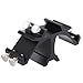 Kqcibz 1 Piece Replacement Accessories for StarPal Finderscope Bracket Dual Finder Scope Mounting Bracket for Astronomical Telescope Finderscope Bracket, Black, 500422503