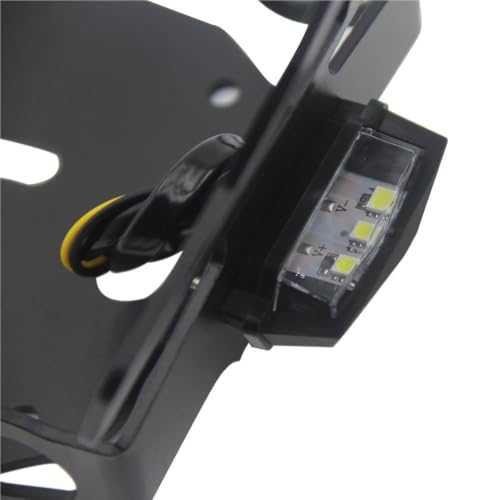 Support de plaque d'immatriculation moto R3 finition usinée - 4