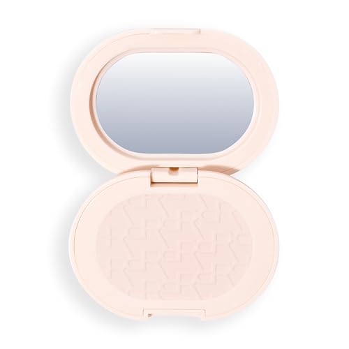 Revolution Powder Pops Instant Blur Setting Powder, Poudre Fixante Effet Airbrush Inspirée de la K-Beauty, Lisse la Peau et Affine les Pores, Végan,...