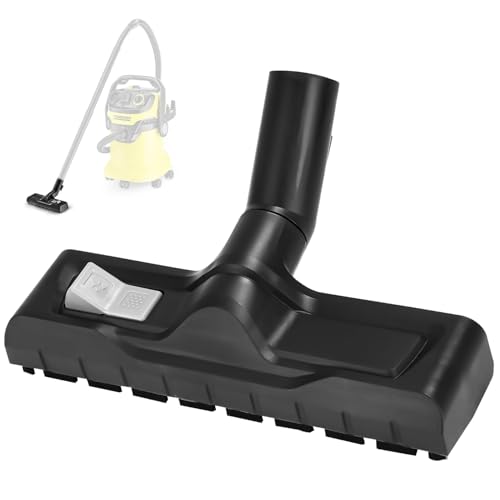 Nass Trockensaugdüse für Kärcher WD5, WD6, WD3, WD4, Bodendüse für Kärcher Staubsauger, Kompatibel mit 35mm/32mm Staubsauger,Schwarz