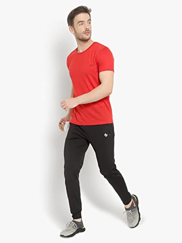 Image of John Ally Jogger Trackpant for Men with Two Zipper Pockets and Premium Fabric. Sweat Wicking, Stretchable for Gym, Yoga, Training, Sports, Running and Casual wear.