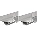 Frost King U37H 1-3/4-Inch by 36-Inch, Silver U37BRH Drip Cap Door Bottom, 1-3/4" x 36" (Pack of 2)