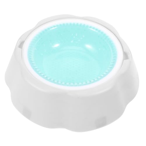 BAZEITFLOW シーペット用冷却アイスボウル 夏の犬 猫用水飲み器 滑り止め底付き 食品を冷たく保給水ツール 外出や留守番時に便利なペット供給品