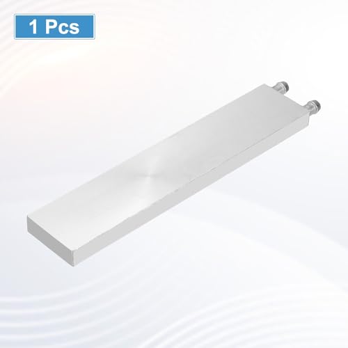 Bloque de refrigeración líquida de aluminio con perfil plano 12mm 3