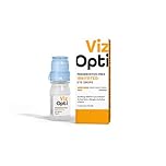 VizOpti Irritated Eye Drops Preservative-Free – Instant Relief for Allergies, Dryness & Irritation | Soothing & Cooling with Natural Plant Extracts | Contact Lens Friendly & Compact Bottle – 10ml