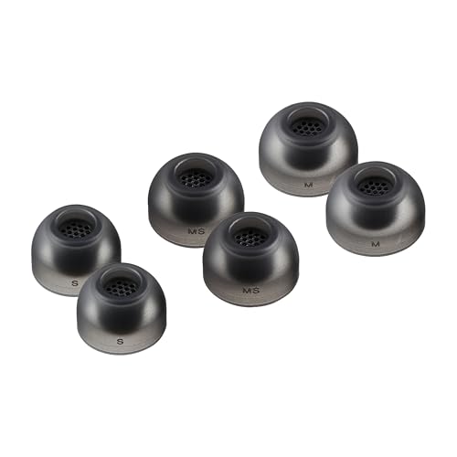 Puntas de auriculares AZLA SednaEarfit MAX TWS con cancelación de ruido silicona gris