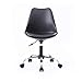 Hodedah Import Armless with Seat Cushion in Office Chair