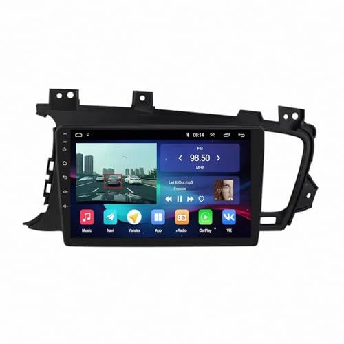 Carplay para actualizar radio antigua Kia K5 2011-2015, Pantalla Táctil GPS 4 Nuclear