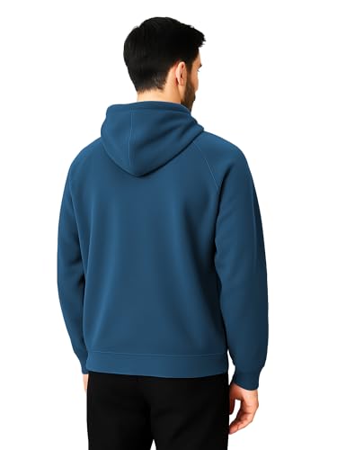 Image of Mens Zipper Hoodie Jacket Cotton Hooded Sweatshirt for Men Stylish Travel Wear Winter Outfit, Full Sleeve Fashion Dress for Man Casual Look