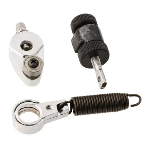 Pedal de bombo para batería ensamblaje resorte cam miniatura 3