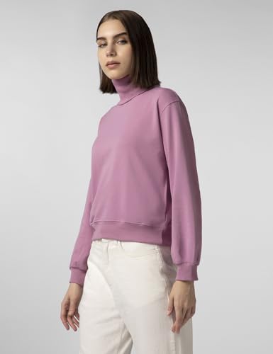 Image of FYLTR Women's Drop Shoulder Boxy Fit Sweatshirt with Turtle Neck & Balloon Sleeve | Sweatshirts for Women | Winter Sweatshirts for Woman | Casual T-Shrit