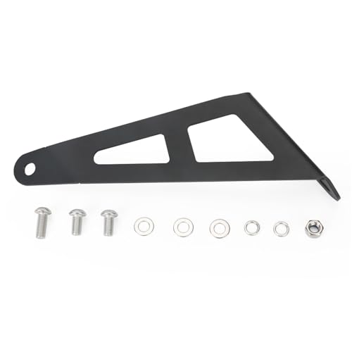 Plaque d'obturation de repose-pieds arrière CFMOTO 450SR avec support d'échappement moto