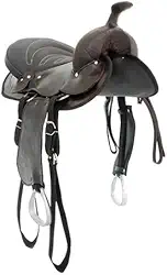 Sela Americana Marrom Simples Arreada Cavalgada